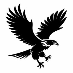 flying eagle silhouette