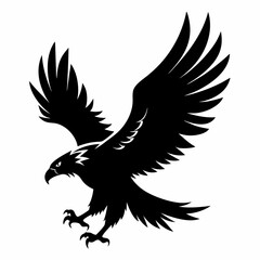 flying eagle silhouette