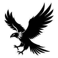 flying eagle silhouette