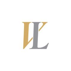 VL Initials Logo Icon 010