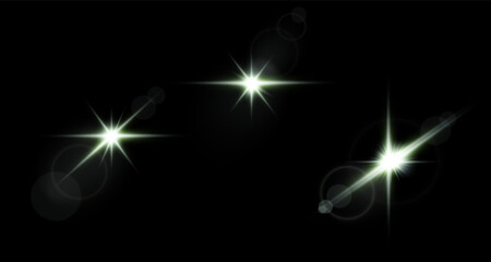 bright, luminous light effect. It is also called solar flare,glow effect,starbursts with flickering glare,beautiful, flickering glare light effect.Star white vector . PNG