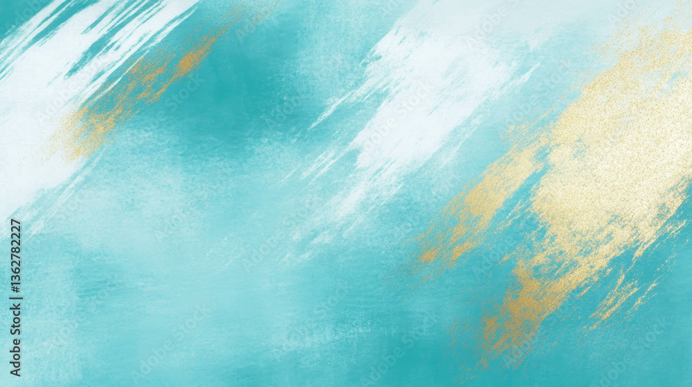 Aufkleber abstract grunge gold contrast overlay texture with dynamic brushstroke patterns