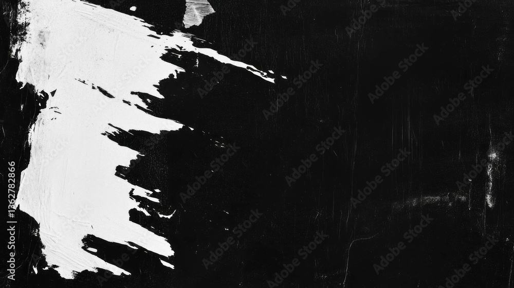 Poster abstract grunge texture with indigo contrast and chaotic overlay design