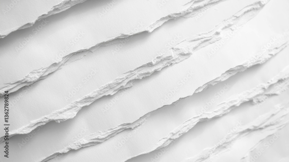 Poster Abstract torn paper texture design for creative projects