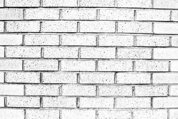 Black and white brick texture worn grunge background
