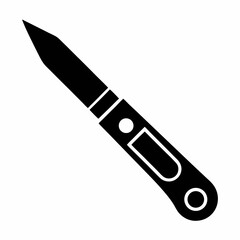 Simple and Clean Cutter Illustration.