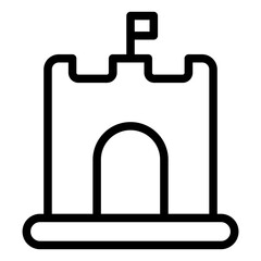 Sandcastle Icon