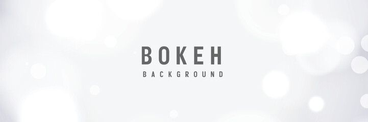 Light, soft, white bokeh background