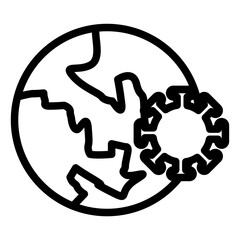 Epidemic Outbreak Icon