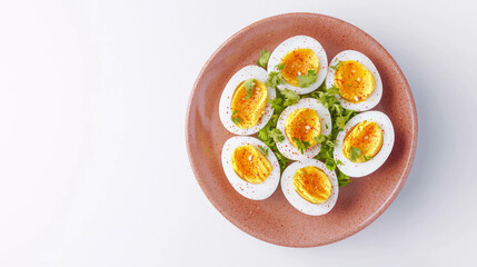 Gourmet jalape&ntilde;o and avocado deviled eggs for culinary inspiration