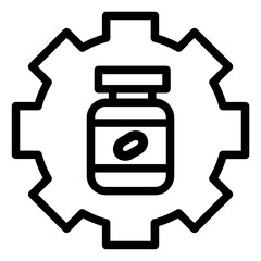 Vaccine Development Icon