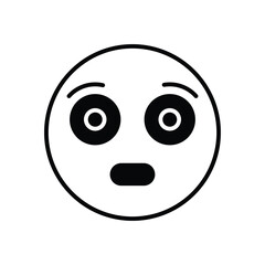 surprised Vector icon