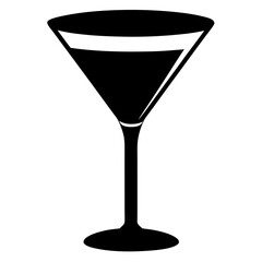 glass of martini