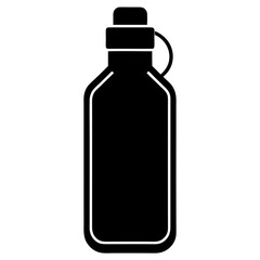vector illustration of a bottle