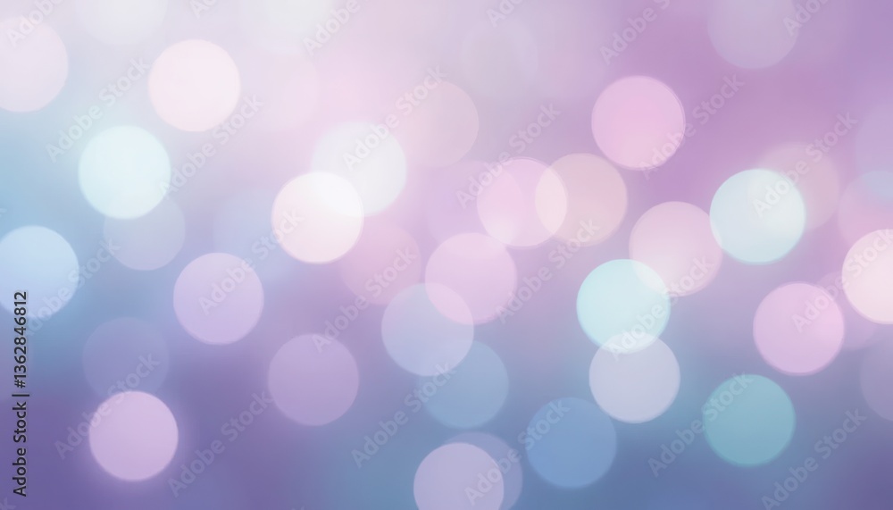 Poster bokeh light effects in a dreamy atmosphere abstract background soft focus colorful artistic high-qua