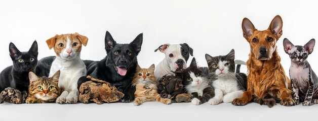 Vibrantly pigmented pets create an explosive effect in imagery.