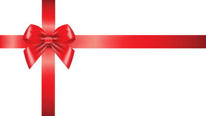 Gift voucher with bow. For poster, card, banner, discount, special offer, cover, menu, advertising. Vector illustration EPS10 
