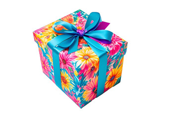 Obraz premium Floral Gift Box