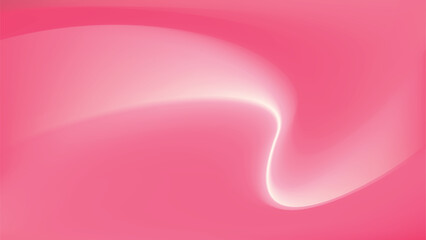 Pink Mesh Gradient Wavy Line Abstract Background in Vector Art