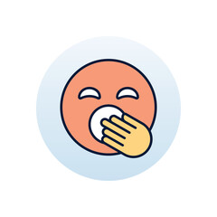 yawning Vector icon