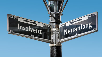 Signposts the direct way to fresh start versus bankruptcy
