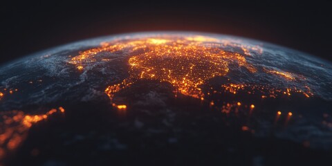 Quantum Connectivity Immersive Global Network Visualization - AI-Powered Financial Intelligence, Geospatial Data Analytics for Digital Transformation