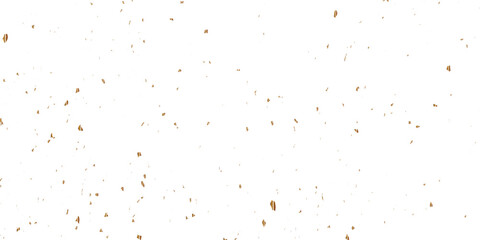 Abstract luxury golden confetti glitter and zigzag ribbon falling down on transparent background. Holyday, festive and celebration background.	