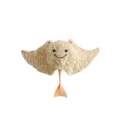 Adorable Rice Stingray Craft Fun Kids Activity and Food Art