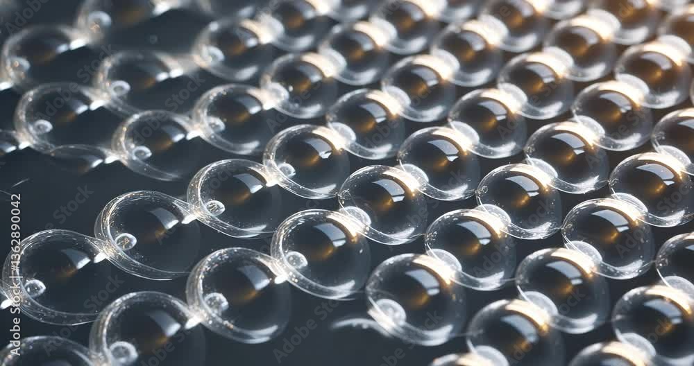 Poster bubble wrap set against a gray backdrop