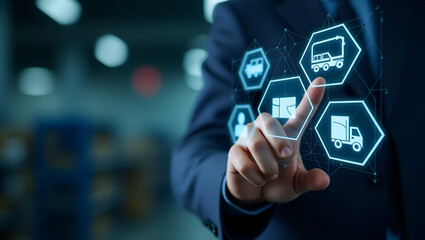 Flat Hand Engaging Holographic Procurement for Efficient Supply Chain