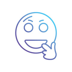 Confused Vector icon