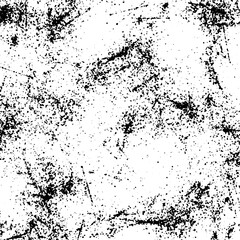 Grunge old detailed black texture. Vector background	
