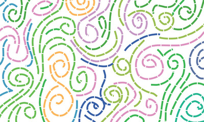 simple abstract lines colorful background design 