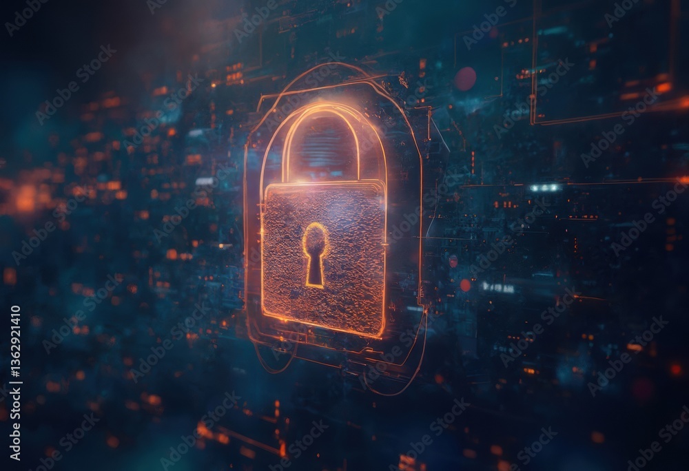 Poster Digital Security and Data Protection Image