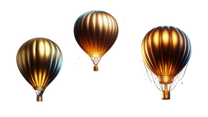 Obraz premium Hot air balloons soaring over scenic landscape aerial view adventure travel inspiration