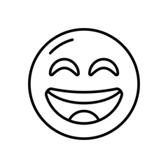 Grinning Vector icon