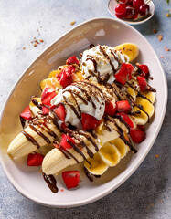 Banana split