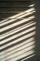 Obraz premium Diagonal Light Stripes on Wall