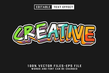 Creative Graffiti Text - Editable Text Effect