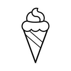 ice cream vector illustration,
