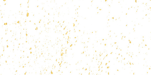Abstract golden confetti falling down bokeh glitter and zigzag ribbon on transparent background. Design for holyday and celebration background. Vector illustration.
