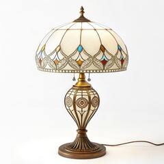 antique lamp on a white background