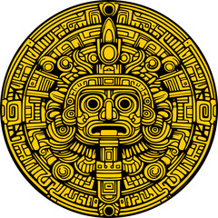 mayan tattoo ornament, mayan ornament vector art