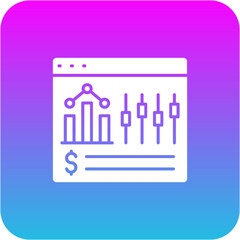 Stock market Icon
