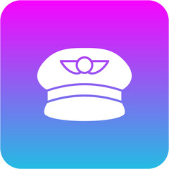 Pilot hat Icon