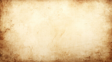 Obraz premium Antique Parchment: An aged parchment paper with a weathered texture and sepia tones, creating a vintage effect, evoking the essence of history and classic art.