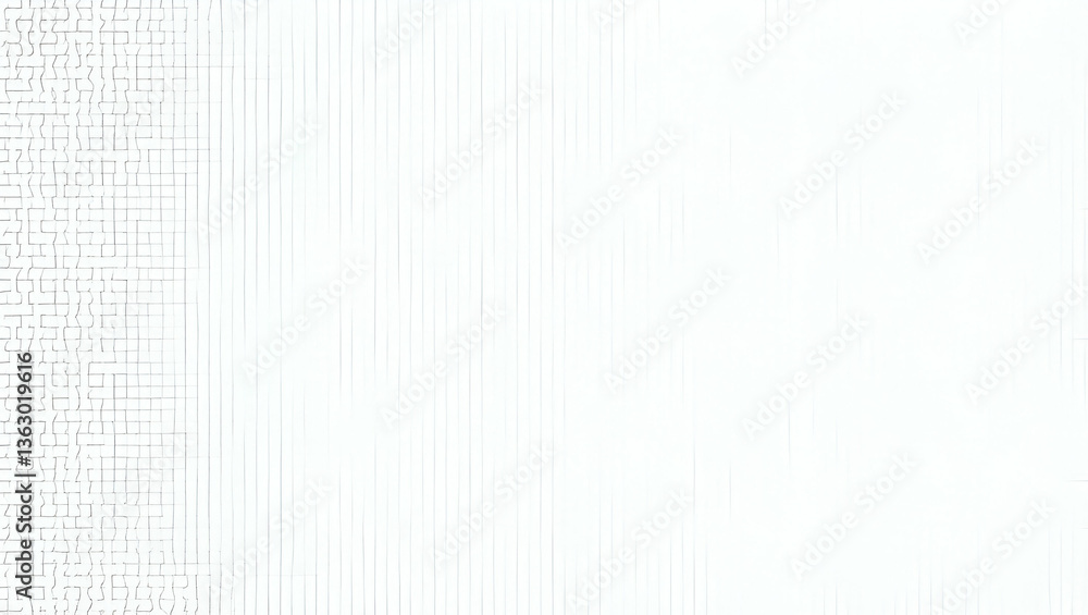 Aufkleber futuristic digital blueprint: rhythmic tiled patterns with isolated white balance in vector design