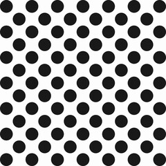 Stylish black circles on white background, perfect for wallpaper, textiles, and modern backgrounds. High quality vector graphic with a minimalist touch.