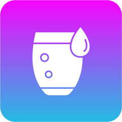 Obraz premium Glass Icon