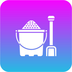 Sand bucket Icon